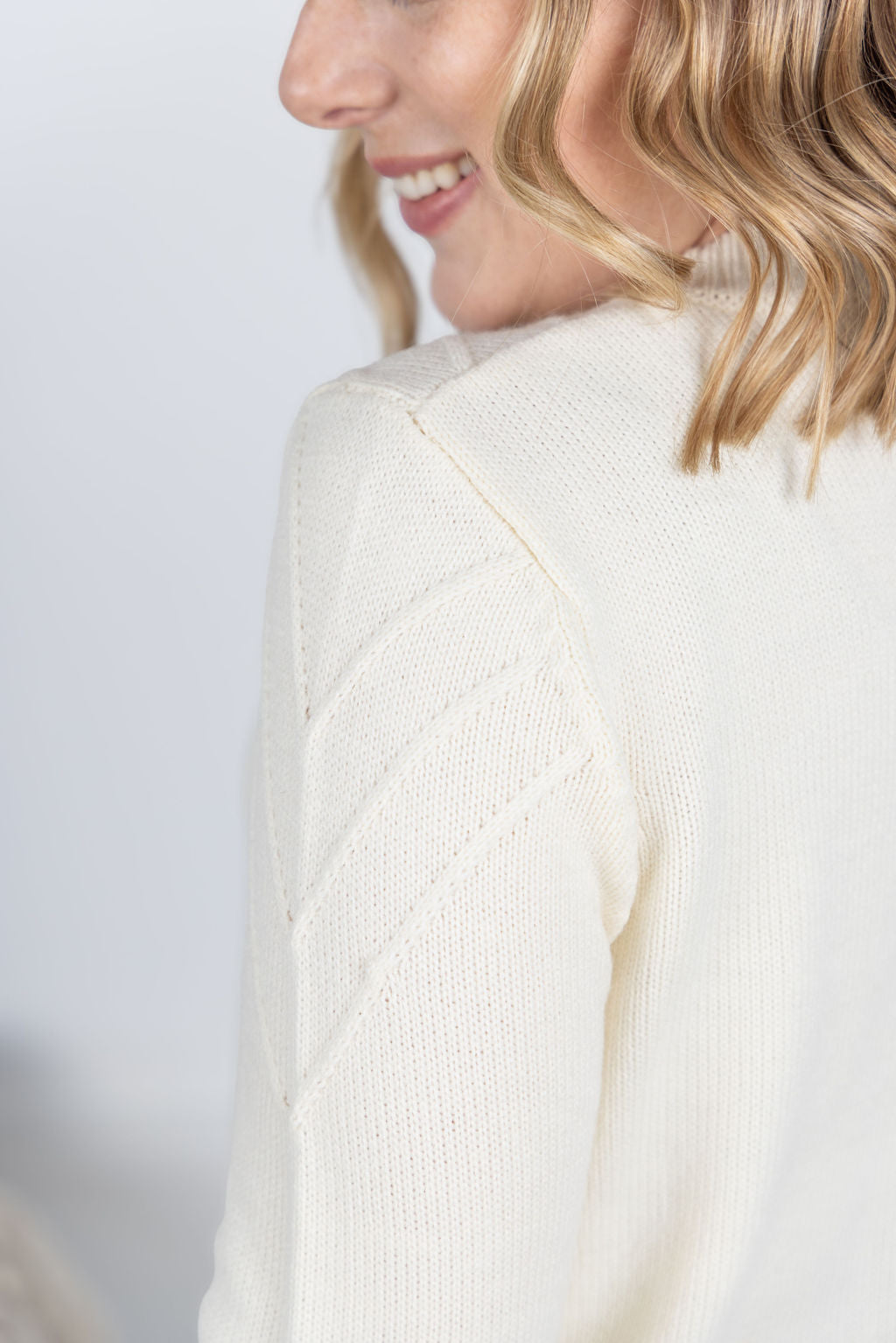 Evelyn Sweater - Ivory